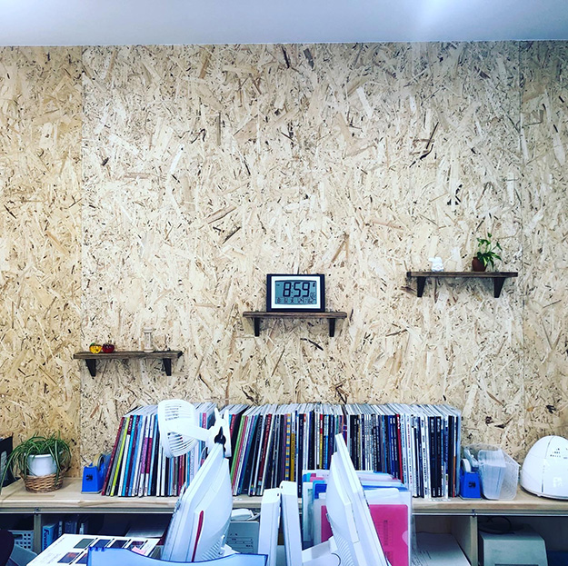 社屋完成の内装
