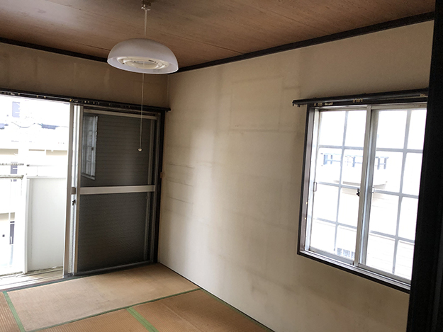 二重床合板施工
