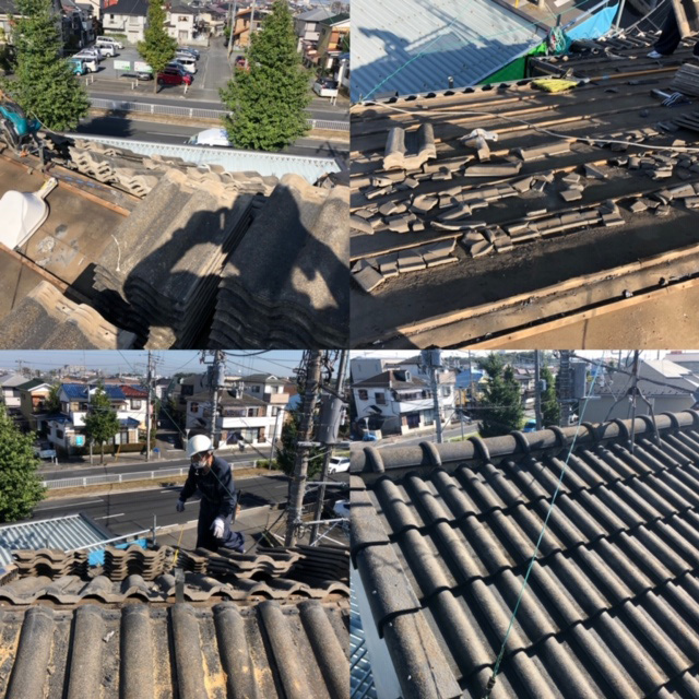 屋根葺き替え工事